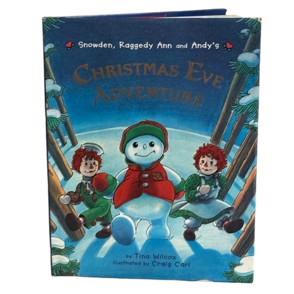 Raggedy Ann and Andy Christmas Eve Adventure Book